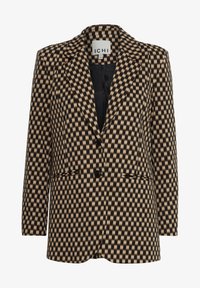 Selectat, doeskin checks aop