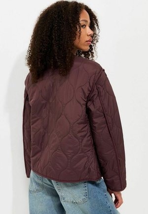 New Look, QUILTED PADDED JACKET - Jas - burgundy