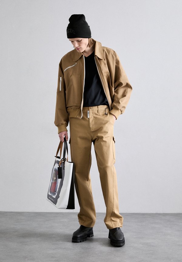 Cargo trousers - beige taupe4