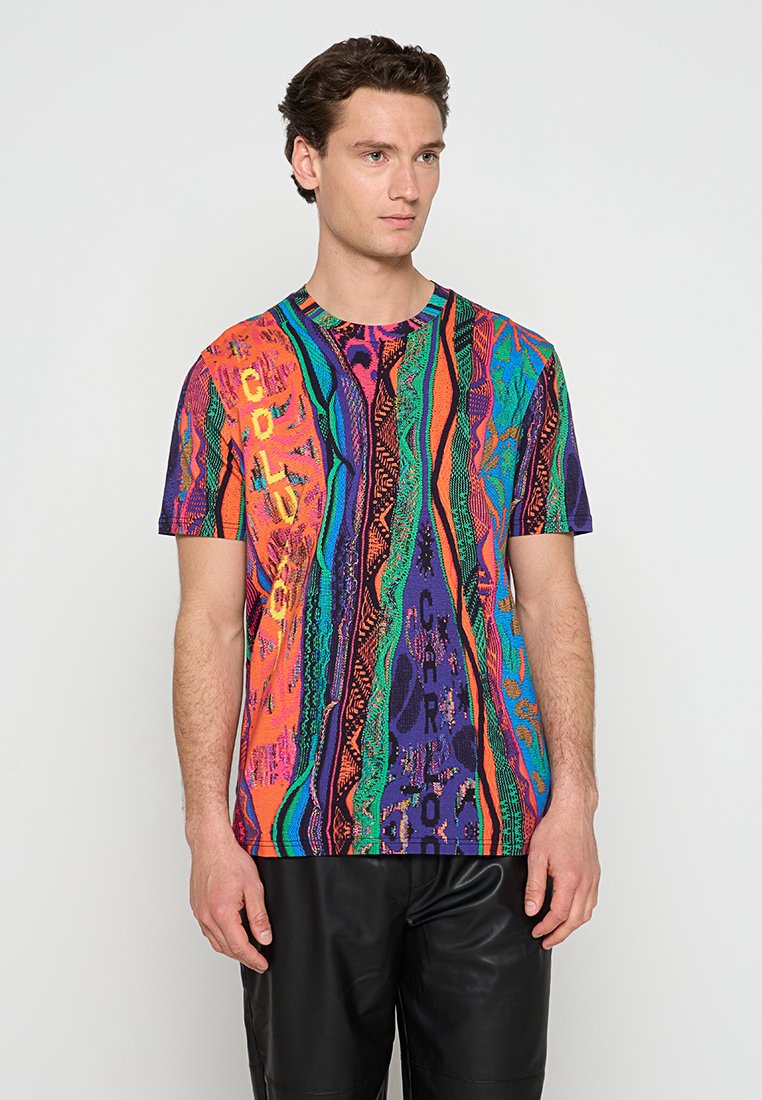 carlo colucci T-shirt print meerkleurig