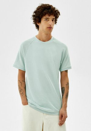 SHORT SLEEVE - Basic T-shirt - light blue