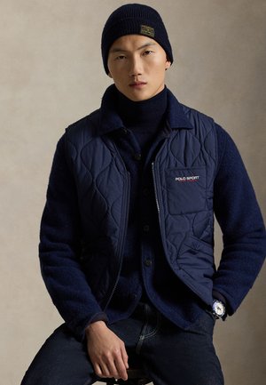 POLO SPORT QUILTED VEST - Vestă - newport navy