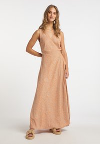 IZIA Maxi ruha - orange beige