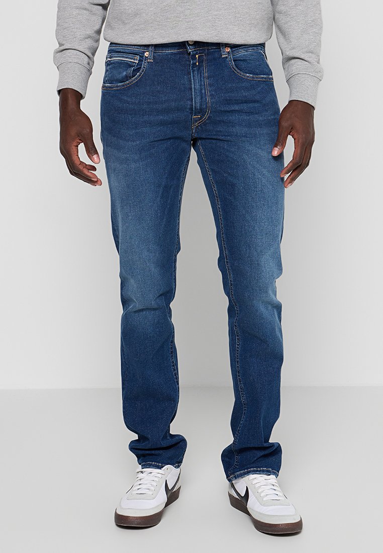 Replay Straight leg jeans blauw