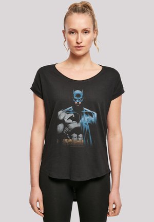 BATMAN CLOSE UP - T-shirt imprimé - black