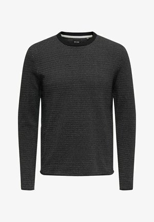 ONSNIGUEL LIFE CREW NECK - Jumper - dark navy