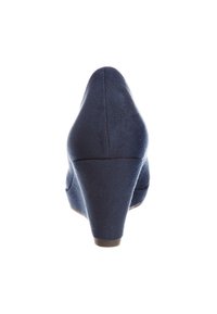 Tamaris Lodičky s platformou - blue