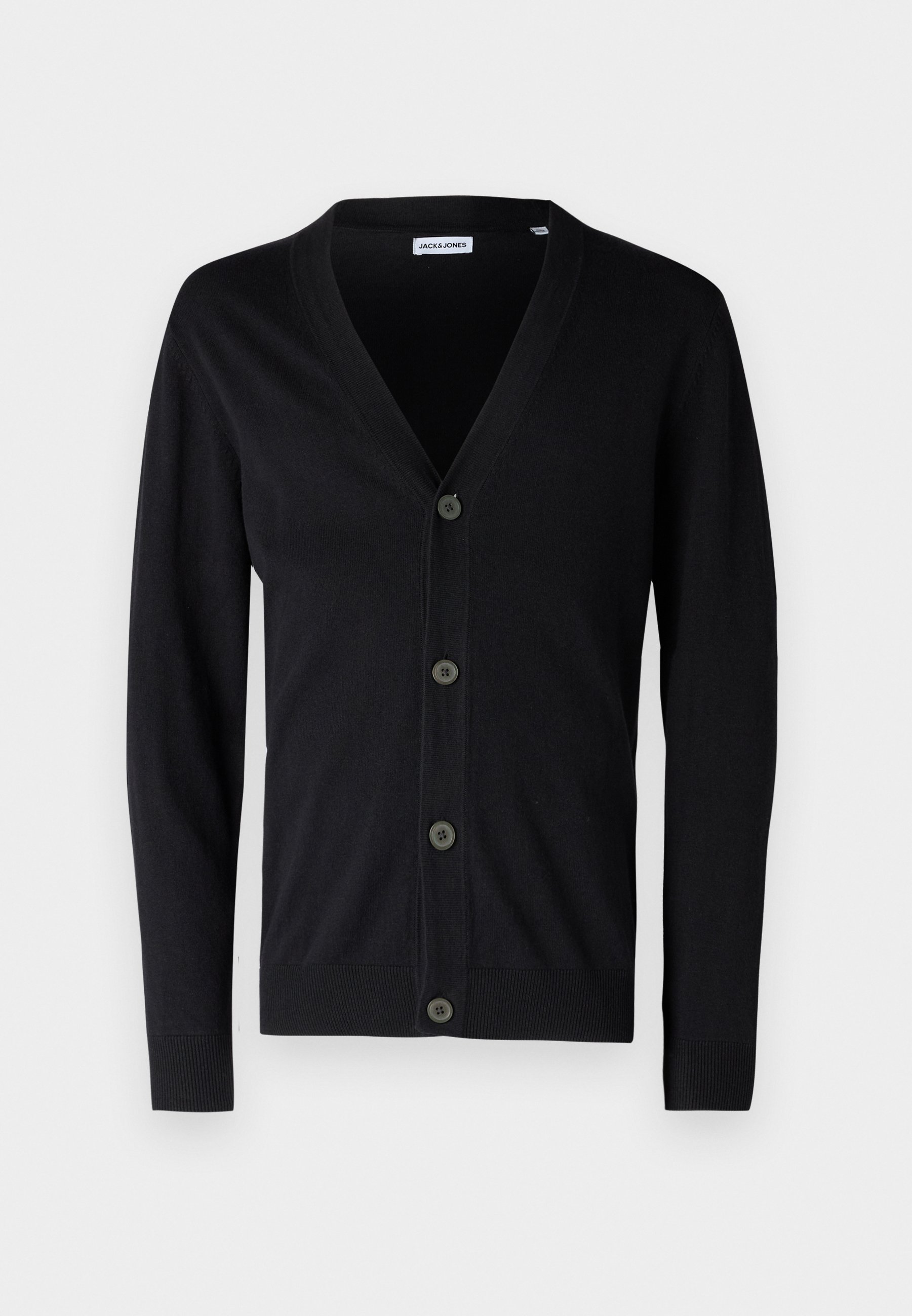 Le cardigan poilu jacquard gris ombré | Jack & Jones | Cardigans et Pulls à Col Châle pour Homme