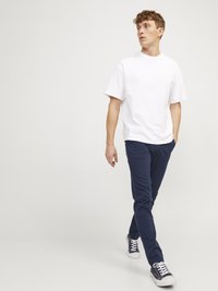 Jack & Jones JPSTMARCO JJDAVE LC NOOS PLS - Chino-püksid - asphalt/hall