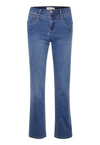 CRAMALIE SHAPE FIT - Straight leg jeans - seattle mid blue denim