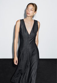 Massimo Dutti - Sukienka jeansowa