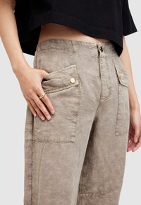 AllSaints VAL - Tygbyxor - taupe brown
