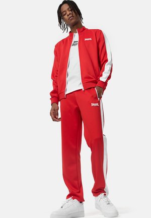 Lonsdale NORMALE PASSFORM MANHAY - Trainingsanzug - red white