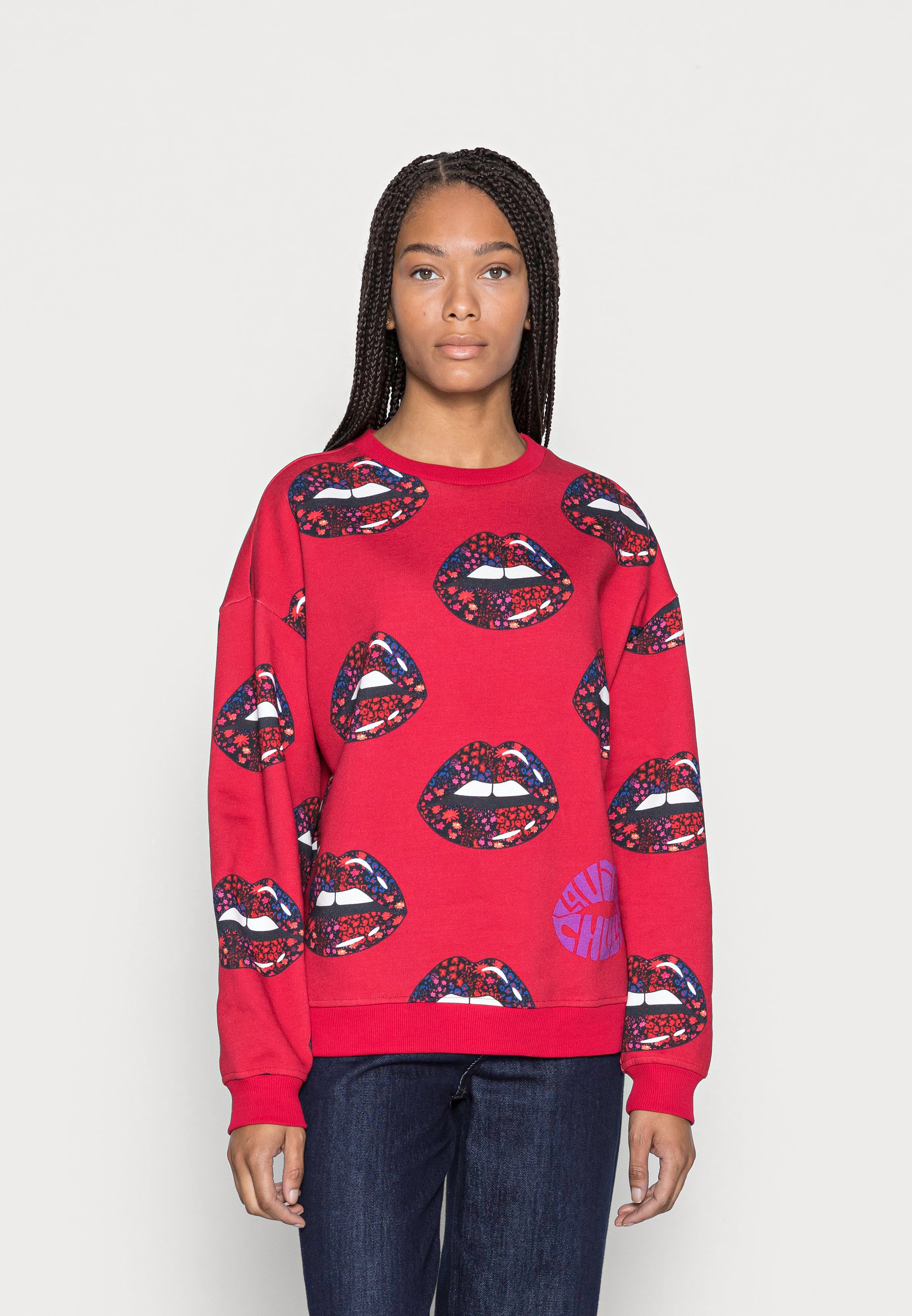 Desigual GEORGINA - Sudadera - scarlet/rojo - Zalando.es