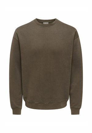 Only & Sons, SWEATSHIRTS ONSLARRY SWEATSHIRT - Sweatshirt - tarmac