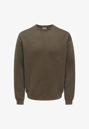 Only & Sons, SWEATSHIRTS ONSLARRY SWEATSHIRT - Sweatshirt - tarmac