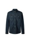 WESTERN - Camisa - denim