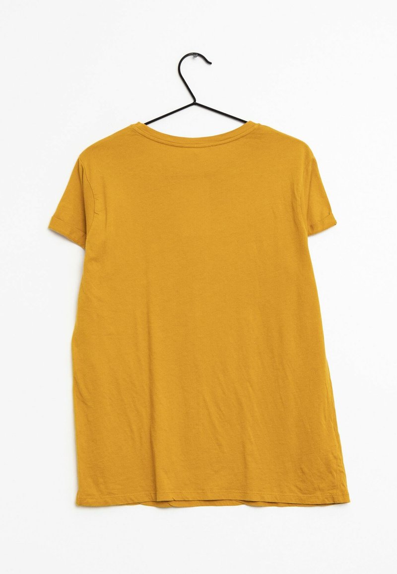 Mango Camiseta estampada orange/naranja (Segunda mano