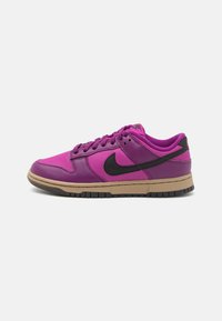 Nike Sportswear DUNK - Tenisky - viotech/black/hot fuchsia/khaki