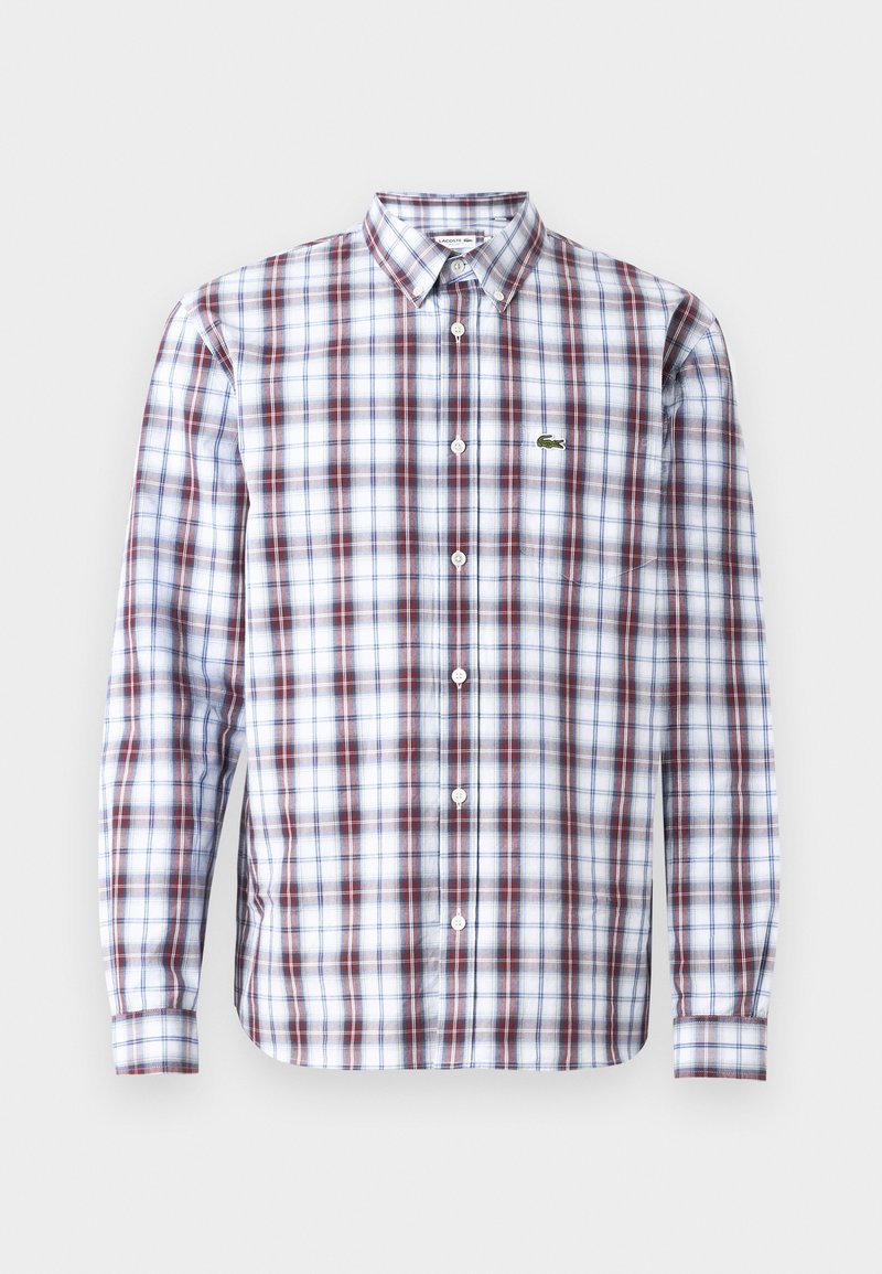 Lacoste Overhemd bordeauxrood
