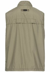 camel active MULTIPOCKET MIT STEHKRAGEN - Veste sans manches - khaki