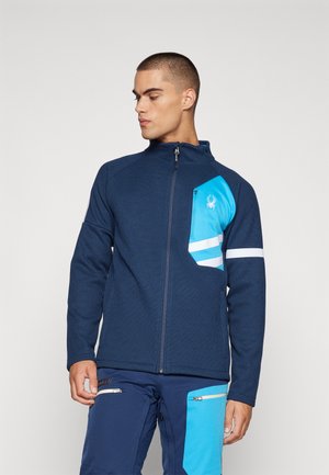 WENGEN BANDIT JACKET - Felpa con zip - true navy