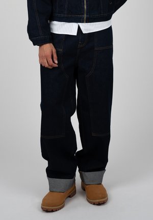PROHIBITED, HOMESTEAD DENIM JEANS UNISEX - Relaxed fit jeans - raw blue