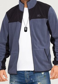 Jack & Jones Giacca in pile - blue-grey