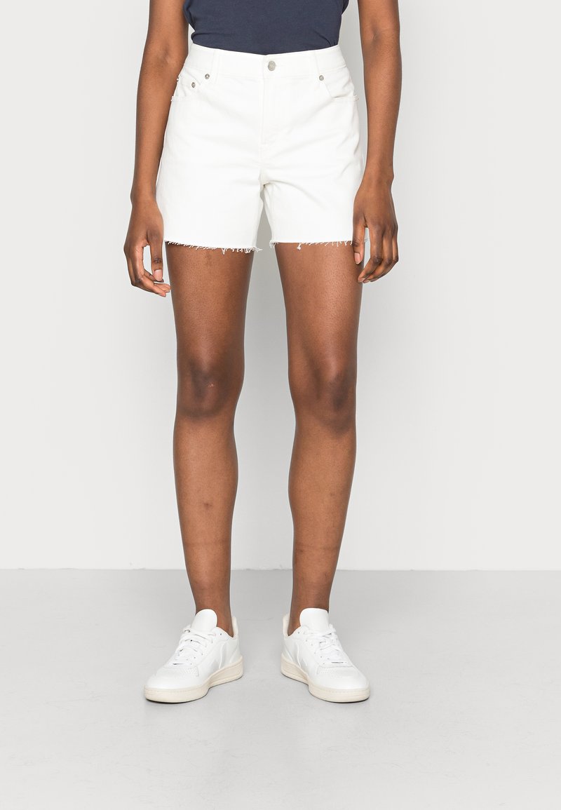 GAP Denim shorts optic white/white Zalando.co.uk