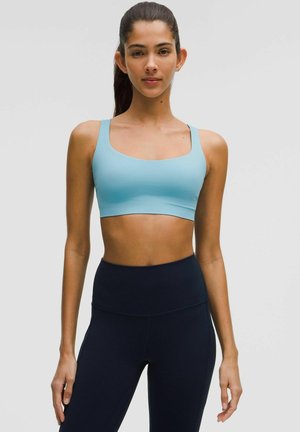 lululemon FLEXYFLEX STRAPPY YOGA A-C - Light support sports bra - washed blue