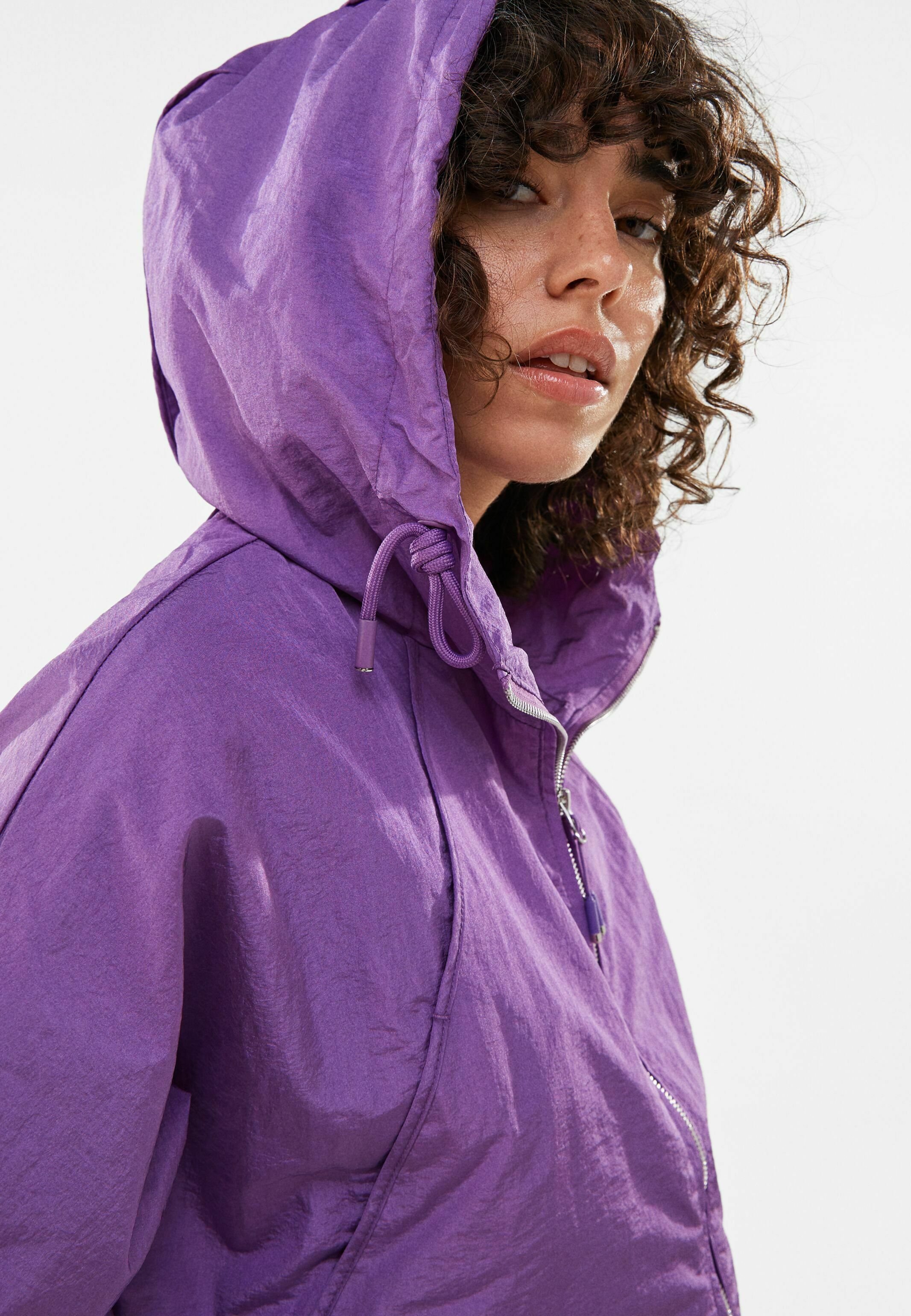 bershka rain jacket