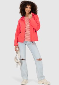 alife & kickin TALAAK - ÜBERGANGS - Regenjacke / wasserabweisende Jacke - sunset coral