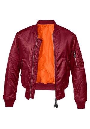 Brandit Bomber Jacket - bordeaux