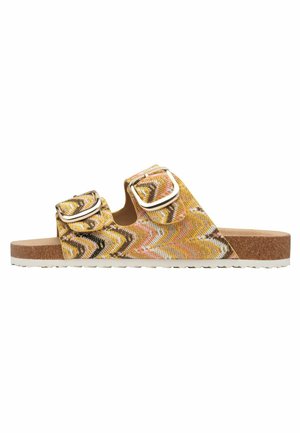 S.OLIVER PANTOLETTE 5-27107-44 - Pantolette flach - yellow
