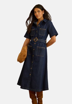 Love & Roses, PETITE FIT  - Vestito di jeans - rinse wash