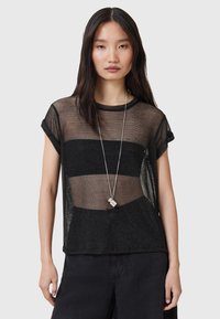 AllSaints - THEA SPARKLE TOP - Top - "black" Thumbnail Image 1