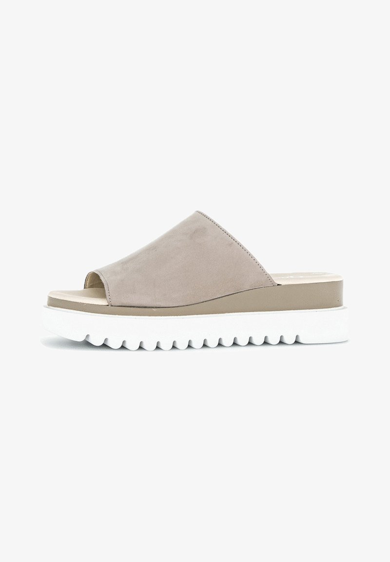 Gabor Heeled mules - beige - Zalando.de