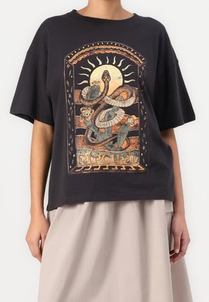 T-shirt imprimé - black
