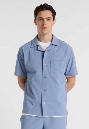 BUTTON UP SHORT SLEEVE - Vapaa-ajan kauluspaita - dusk shower