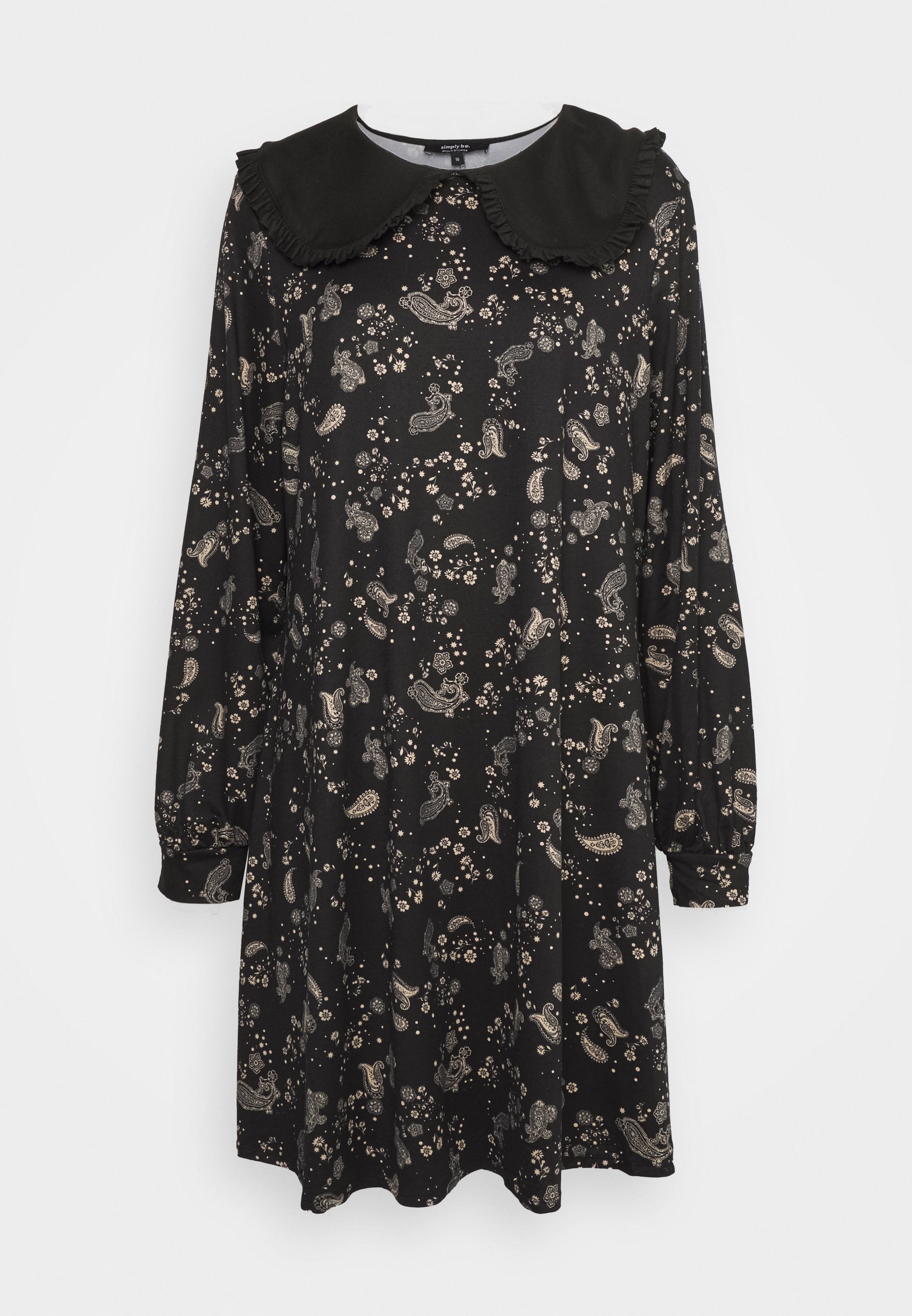 Simply Be Day dress - black - Zalando.co.uk