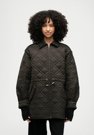 JACOBA - Κοντό παλτό - dark brown