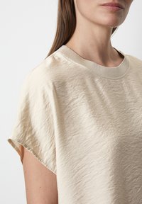 Marc O'Polo SHORT SLEEVE - T-shirts basic - stone grey