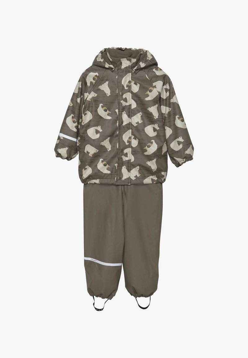 DEUX PAR DEUX Pantalon de Pluie Noir Texture - Vêtements enfants DEUX PAR DEUX Pantalon de Pluie Noir Texture - Vêtements enfants