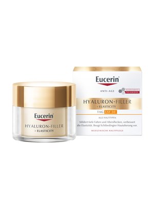 EUCERIN HYALURON-FILLER + ELASTICITY ANTI AGE TAGESCREME LSF 30 - Gesichtscreme - transparent