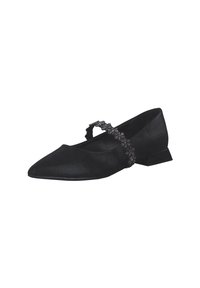 Menbur Riemchenballerina - black