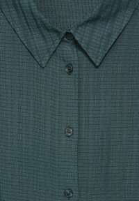 Cecil GESTREIFTE STRUKTUR - Button-down blouse - grün