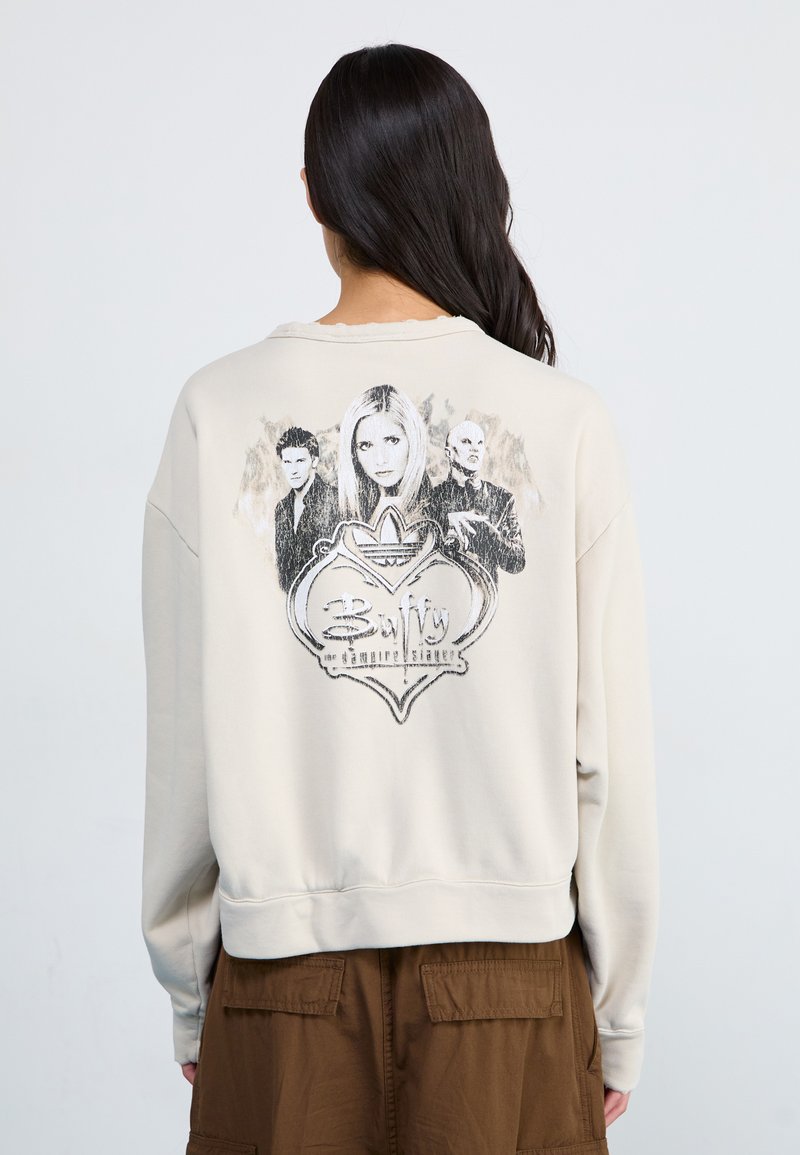 adidas Originals BUFFY CREW - Mikina - alumina