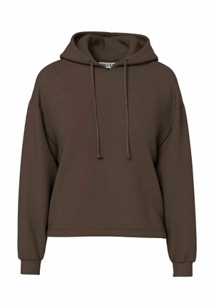 Pieces, PCCHILLI LS HOODIE NOOS BC - Felpa con cappuccio - hot fudge
