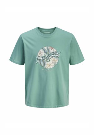 Jack & Jones, T- - T-shirt con stampa - mineral blue