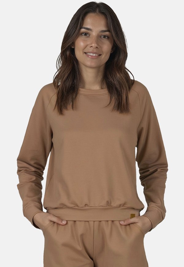 Sweatshirt - beige